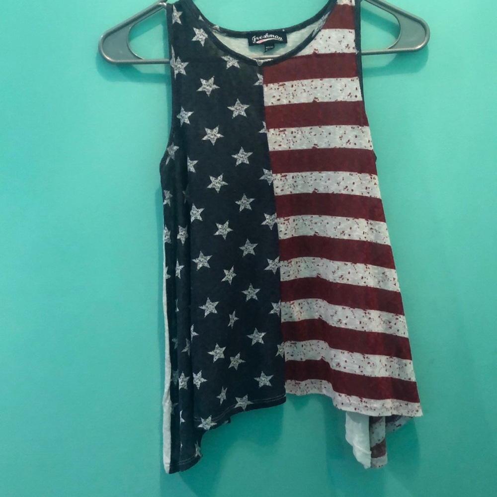 Girls USA Themed Tank Top
